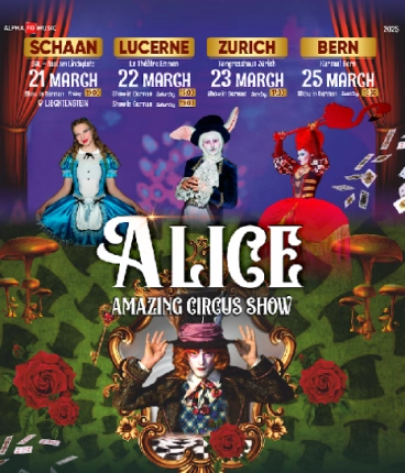 ALICE IN WONDERLAND circus show